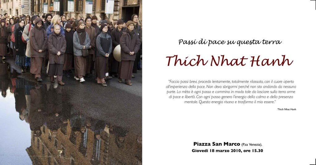 Thich Nath Hanh a Roma 2010