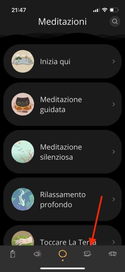 campana di consapevolezza app di plum village